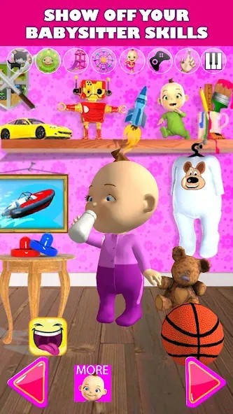 Talking Babsy Baby — скриншот 4
