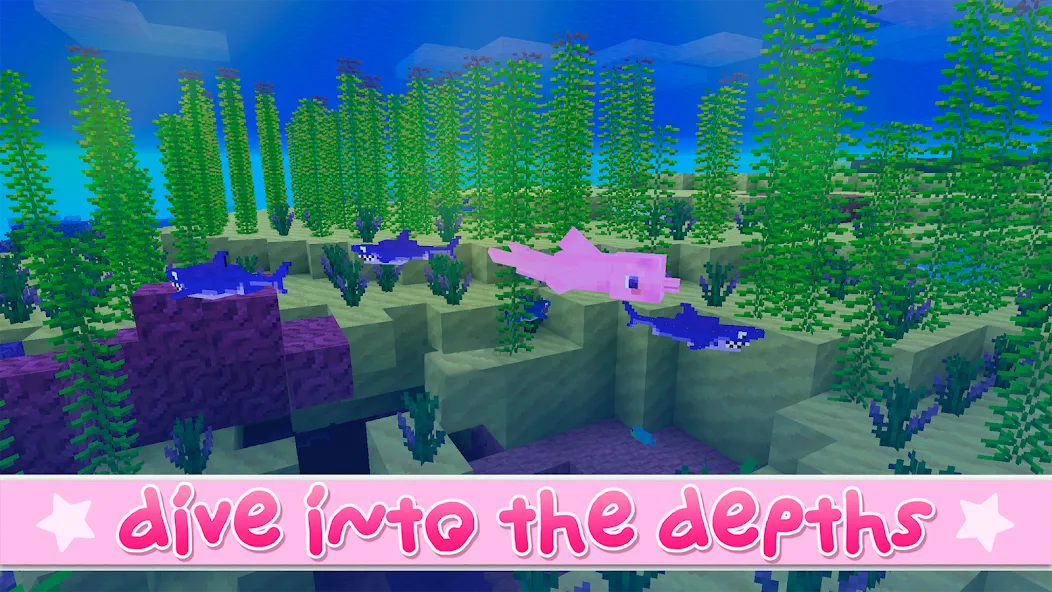 Kawaii World - Craft and Build — скриншот 5