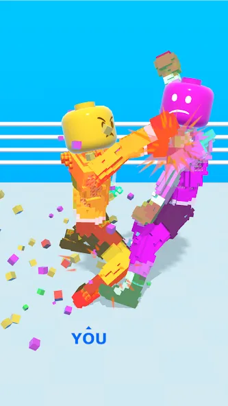 Block Fighter: Boxing Battle — скриншот 1