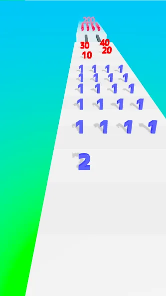 Number Master: Run and merge — скриншот 1