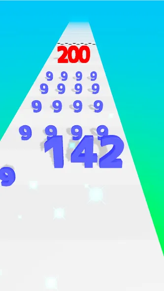 Number Master: Run and merge — скриншот 2