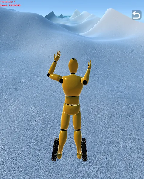 Mannequin Downhill — скриншот 1 Mannequin Downhill — скриншот 1