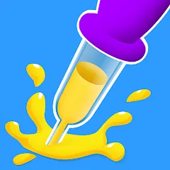 Paint Dropper: draw puzzle MOD APK — Все уровни открыты