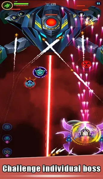 Galaxy Attack - space shooting — скриншот 2