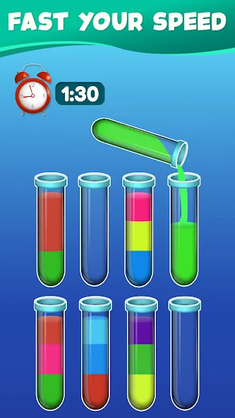 Water Sort Color Sorting games — скриншот 4