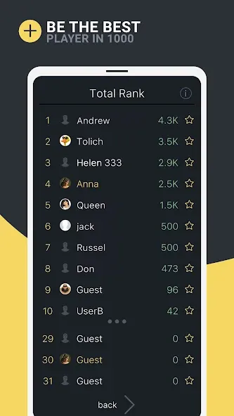 1000 (Thousand) Card game — скриншот 4