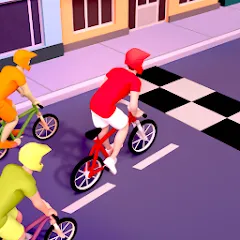 Взломанная Bike Rush — Много денег и без рекламы