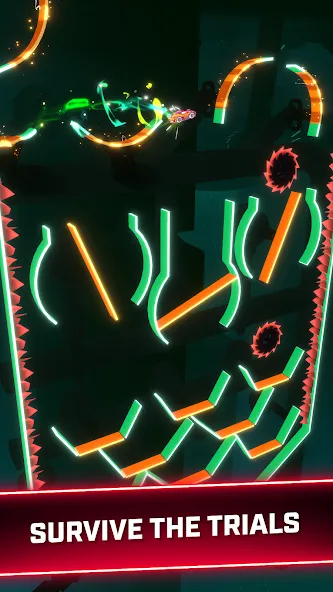 Rider Worlds - Neon Bike Races — скриншот 2 Rider Worlds - Neon Bike Races — скриншот 2