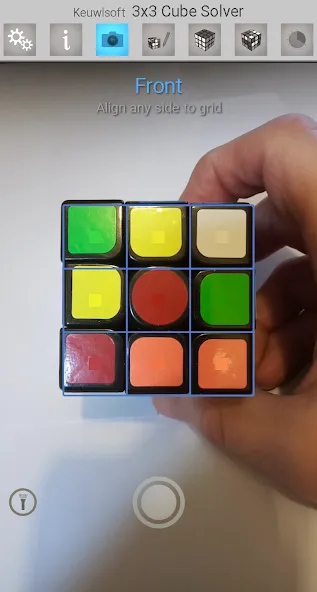 3x3 Cube Solver — скриншот 2