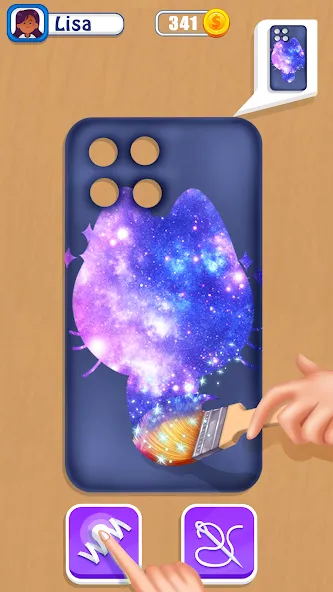 Phone Case DIY Mobile Games — скриншот 2