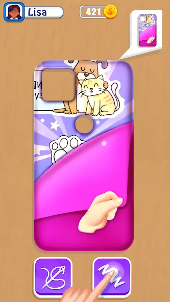 Phone Case DIY Mobile Games — скриншот 3