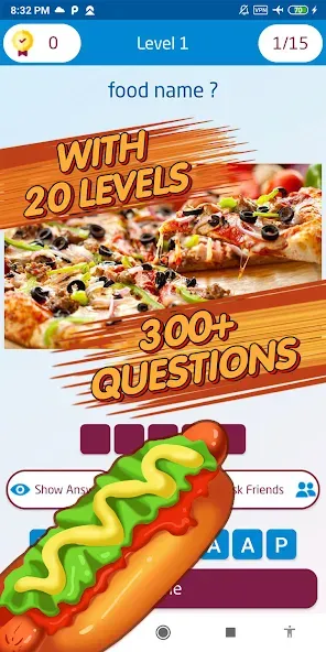 Guess food games — скриншот 3