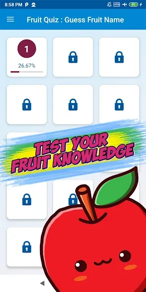 Guess the fruit name game — скриншот 2 Guess the fruit name game — скриншот 2