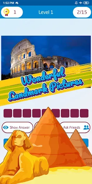 Guess the famous place — скриншот 4 Guess the famous place — скриншот 4