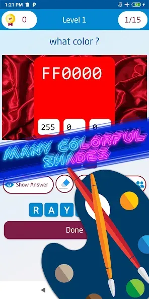 Guess the color game — скриншот 4