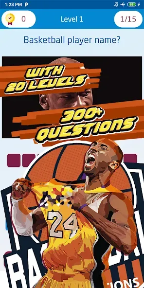 Basketball Player Quiz — скриншот 3 Basketball Player Quiz — скриншот 3