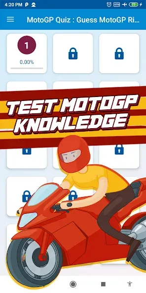 Motor Racing Quiz — скриншот 2 Motor Racing Quiz — скриншот 2