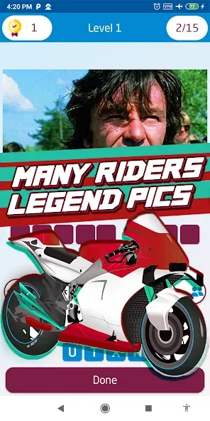 Motor Racing Quiz — скриншот 4 Motor Racing Quiz — скриншот 4