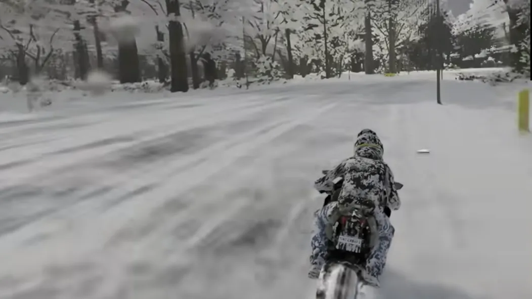 Kawasaki Ninja H2r Games 3D — скриншот 4 Kawasaki Ninja H2r Games 3D — скриншот 4