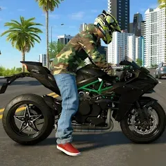 Kawasaki Ninja H2r Games 3D — MOD APK Много денег