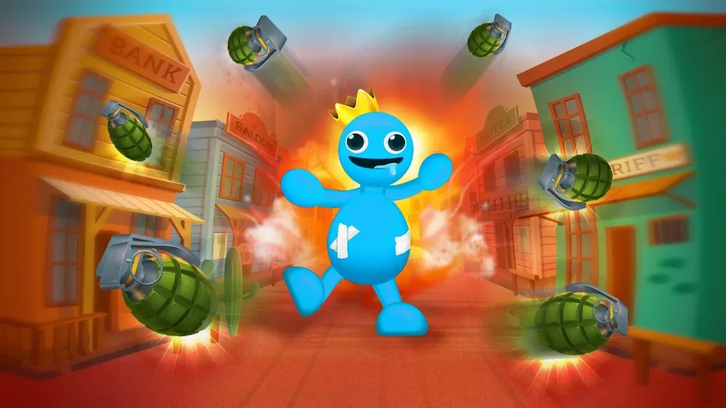 Kick The Rainbow Monster — скриншот 4