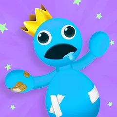 Взломанная Kick The Rainbow Monster на Андроид — Много денег