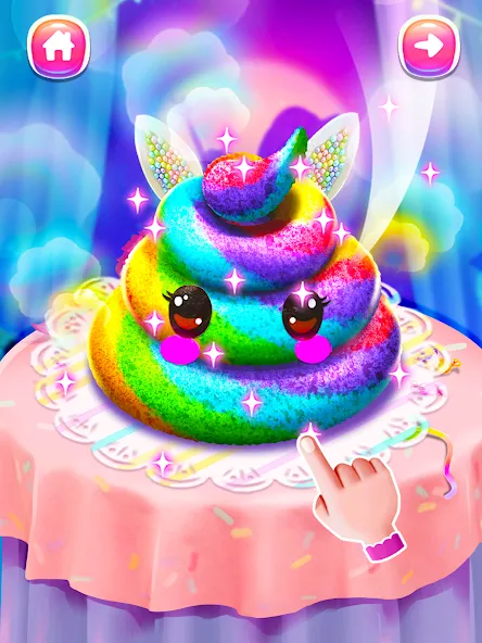 Girl Games: Unicorn Cooking — скриншот 4