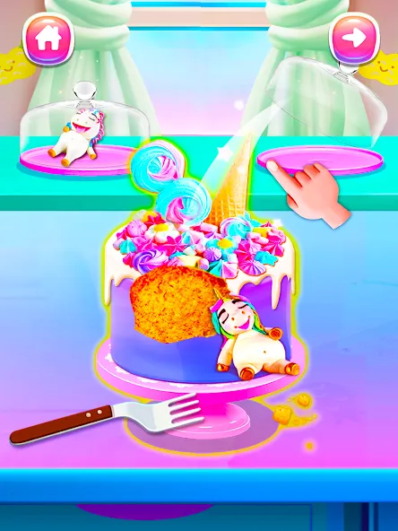 Girl Games: Unicorn Cooking — скриншот 5
