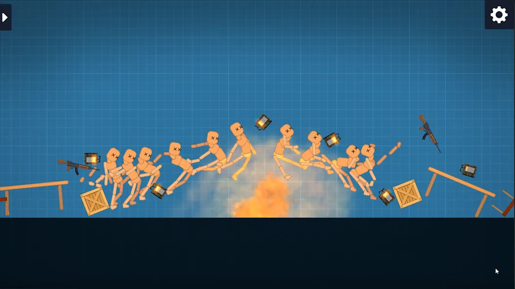 Peach Play: Ragdoll Sandbox — скриншот 3