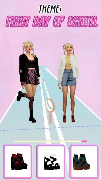 Fashion Battle - Girl Dress Up — скриншот 1