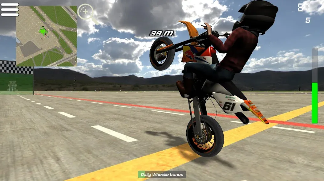Wheelie King 5 — скриншот 1 Wheelie King 5 — скриншот 1