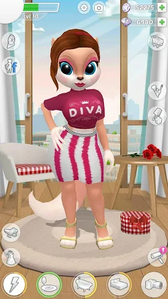 Talking Cat Kimmy Superstar — скриншот 1