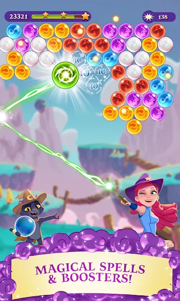 Bubble Witch 3 Saga — скриншот 2