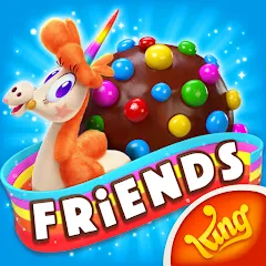 Candy Crush Friends Saga — MOD APK Много жизней и ходов