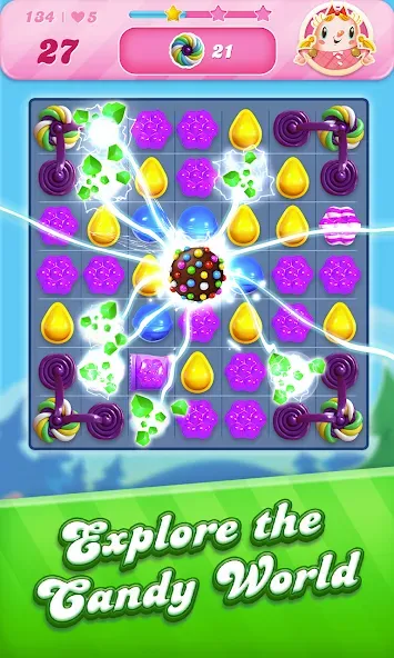 Candy Crush Saga — скриншот 1 Candy Crush Saga — скриншот 1