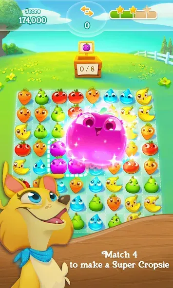 Farm Heroes Super Saga — скриншот 1