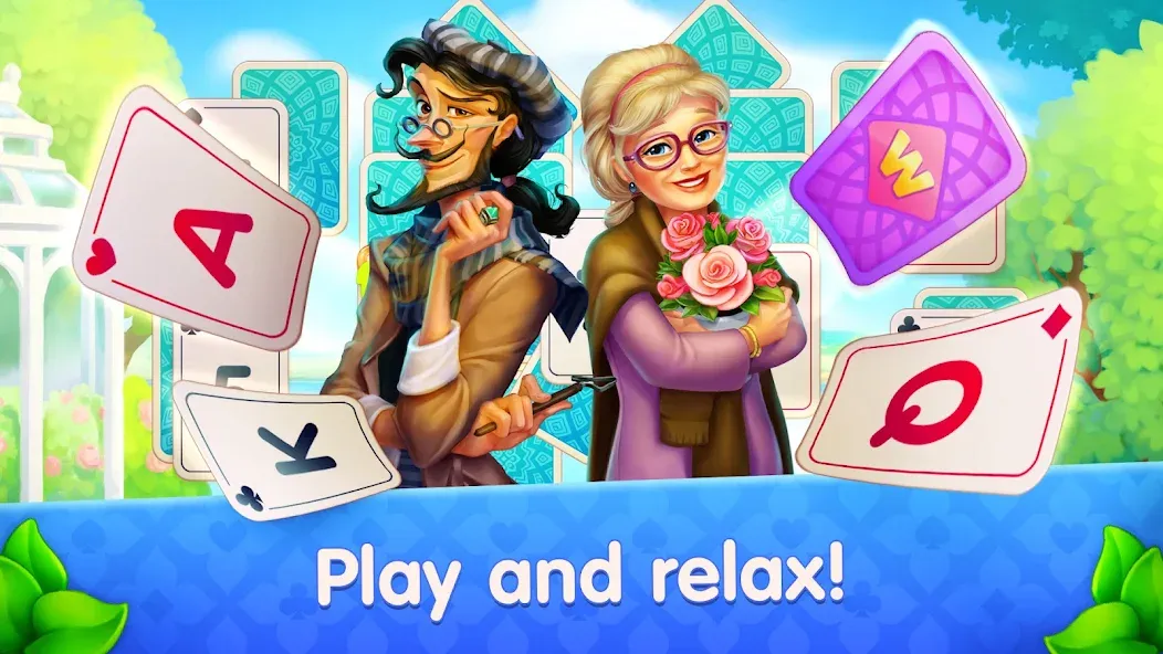 CityMix Solitaire TriPeaks — скриншот 1