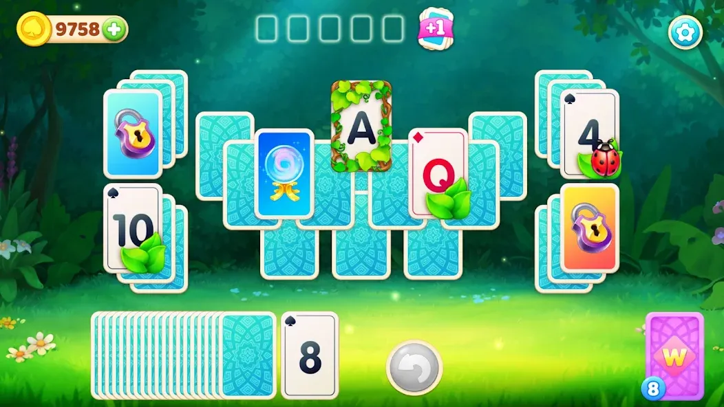 CityMix Solitaire TriPeaks — скриншот 2