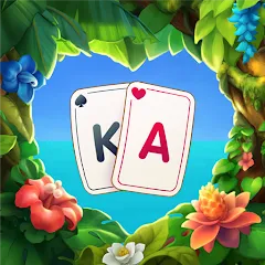 CityMix Solitaire TriPeaks — взломанная версия — Много денег и жизней