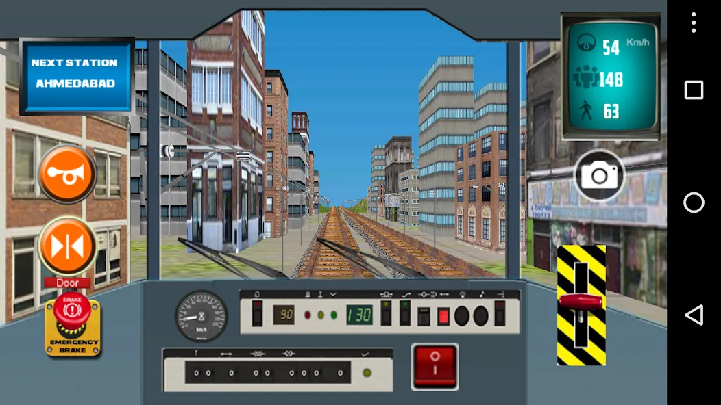 Metro Train Simulator 2023 — скриншот 1