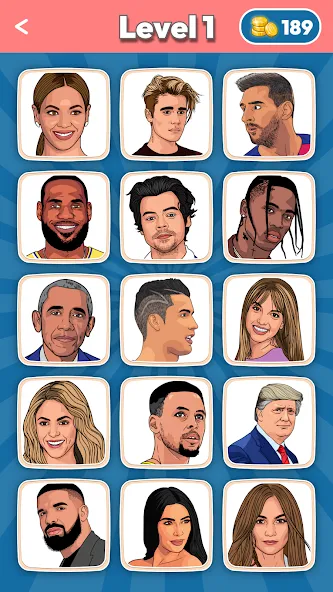 Guess the Celebrities — скриншот 1