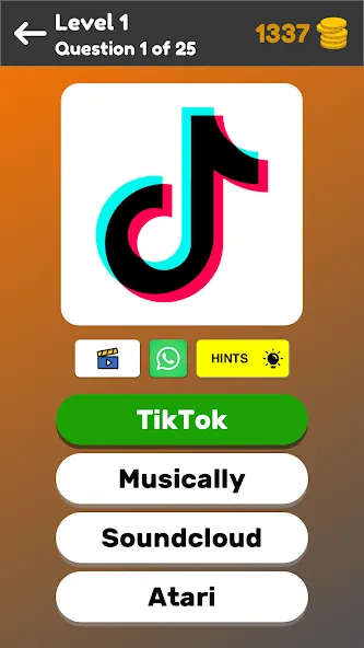 Logo Game: Multiple Choice — скриншот 1