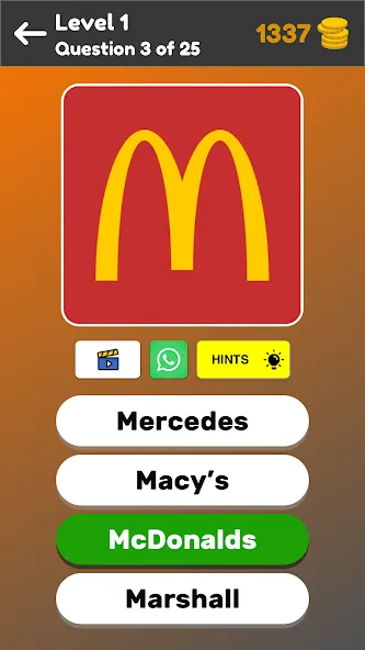 Logo Game: Multiple Choice — скриншот 3