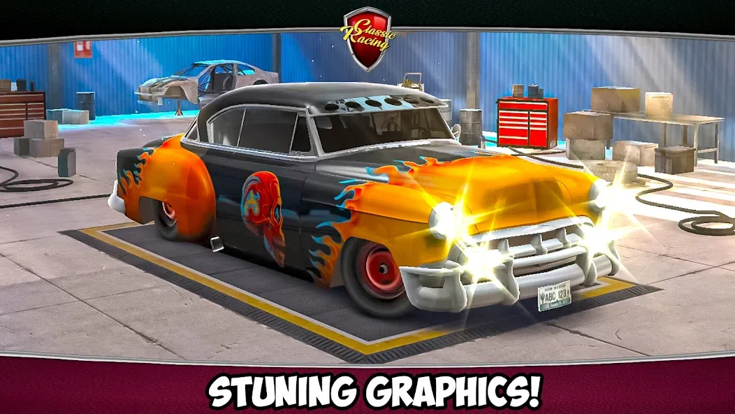 Classic Drag Racing Car Game — скриншот 2