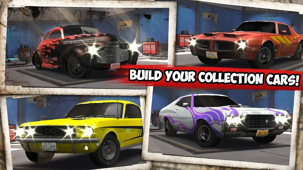 Classic Drag Racing Car Game — скриншот 4