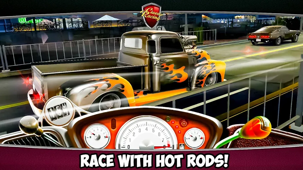 Classic Drag Racing Car Game — скриншот 5