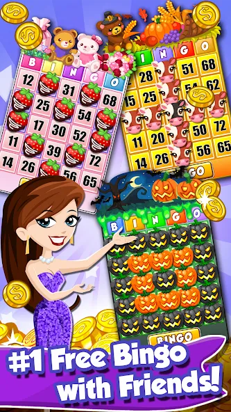 Bingo PartyLand 2: Bingo Games — скриншот 1