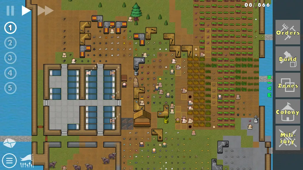 Going Deeper! : Colony Sim — скриншот 2