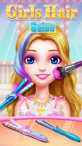 Girls Hair Salon — скриншот 3
