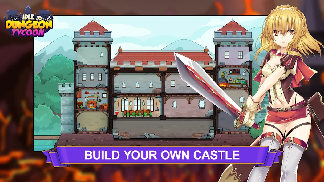 Idle Dungeon Tycoon — скриншот 3